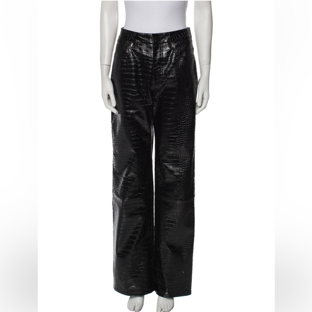 The Frankie Shop Black Wide Leg Pants